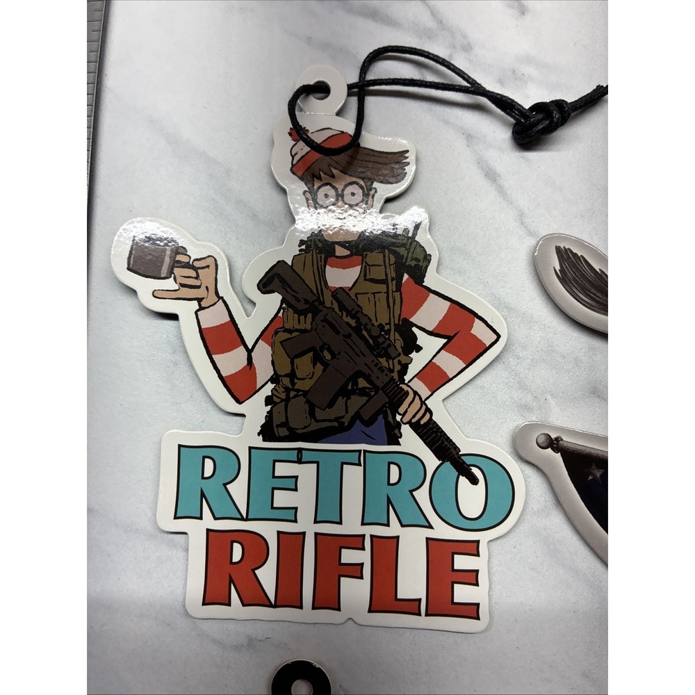 Retro Rifle Sticker Lot 4 - Picture 3 of 5
